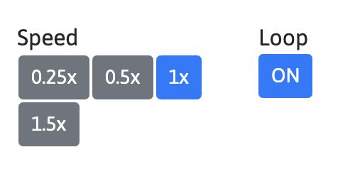 ClipNotes Speed Controls